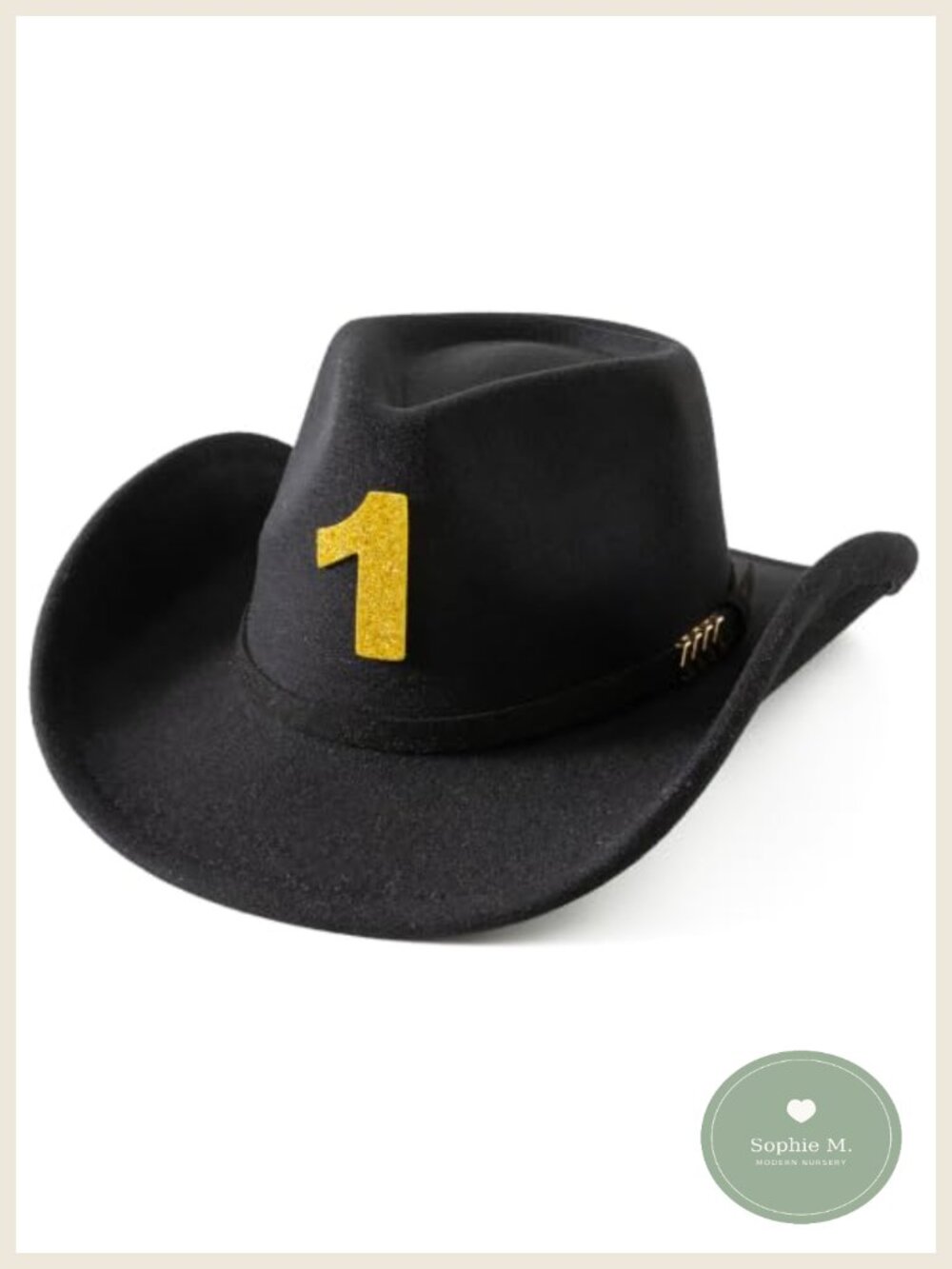 Toddler Cowboy Hat 1st 2nd 3rd 4th Birthday Rodeo Western Party